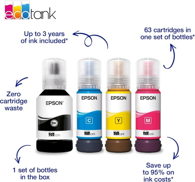 Detalle de Epson EcoTank ET-2950 with 3 Years Ink