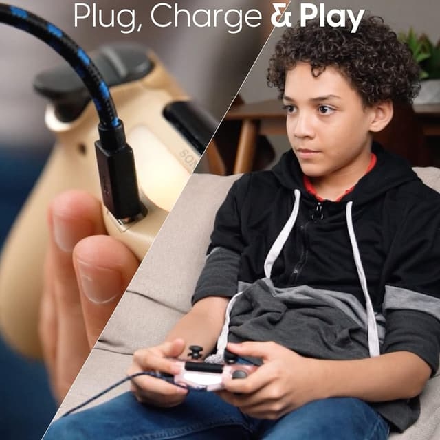 Thumbnail 6 de TalkWorks Long Controller Charging Cable 10ft