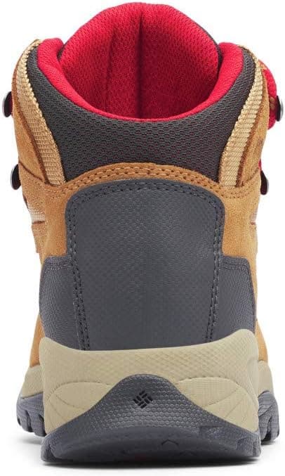 Detalle de Columbia NEWTON RIDGE PLUS WATERPROOF AMPED – chaussures montantes de randonnée/trekking imperméables femme marron, 38