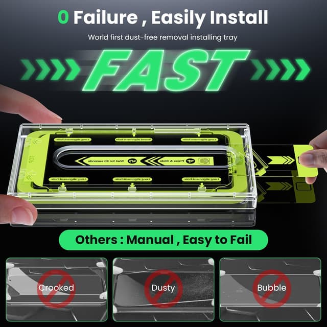 Detalle de WSKEN Galaxy S26 5G privacy screen 9H+ glass