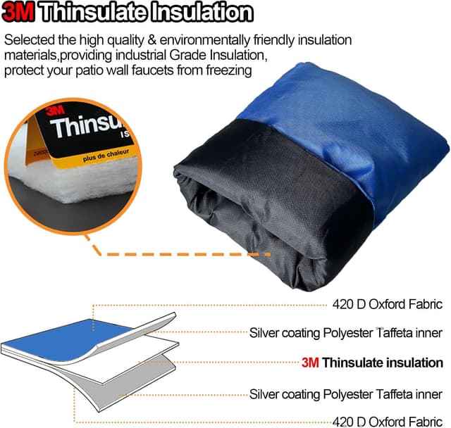 Thumbnail 4 de Enlarge Outdoor Faucet Cover 10" 🚰