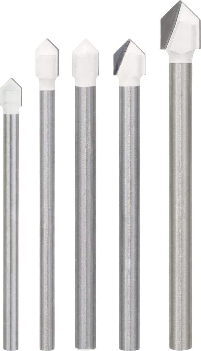 Detalle de Bosch CYL-9 SoftCeramic brocas para azulejos Ø 4–10 mm 🛠