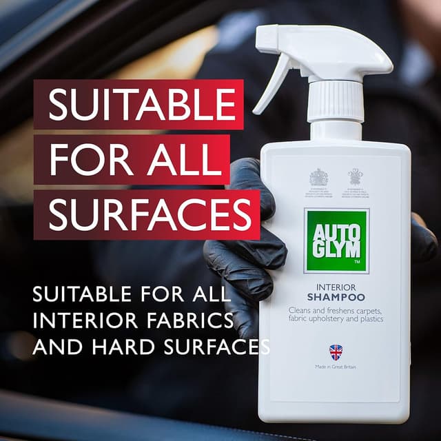 Detalle de Autoglym Interior Shampoo (500ml) for car carpets, fabrics, upholstery and plastics