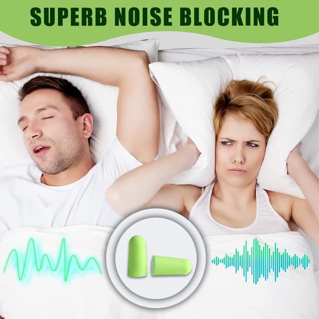 Thumbnail 5 de AiQInu Tappi per orecchie 60 paia, SNR 38 dB 🦻