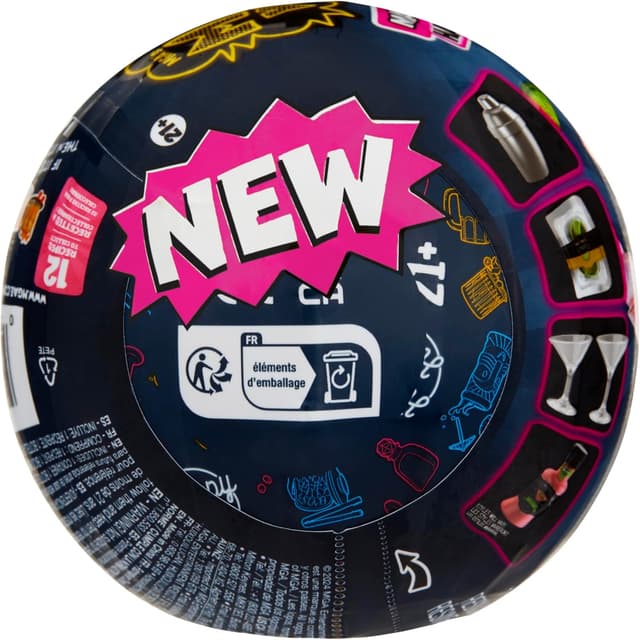 Detalle de MGA’s Miniverse Make It Mini Happy Hour – Mini-Cocktail-Nachbildungen als Harz-Bastelset (Blindverpackung)