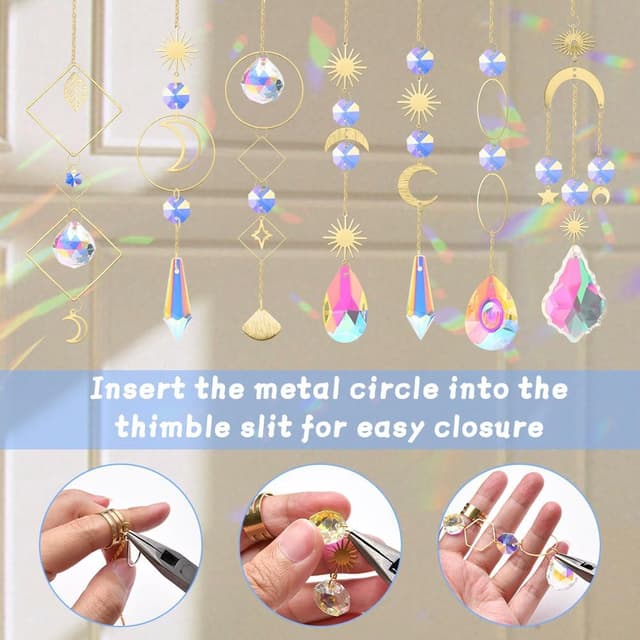 Thumbnail 3 de OFFCUP Appeso Arcobaleno Prisma Finestra 200 pezzi 🏠