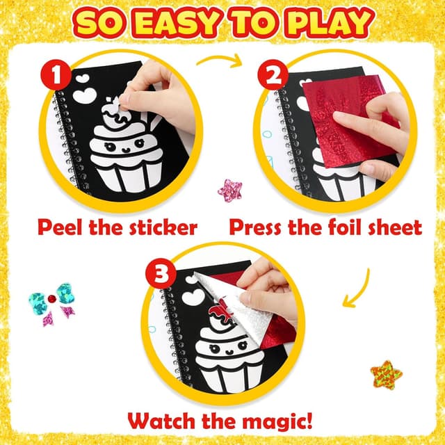 Thumbnail 2 de FUNNYB&G Foil Art Party Favors 24-pack