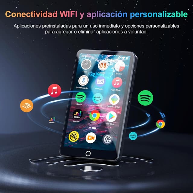 Detalle 2 de 96GB MP3 Player Android con Bluetooth WiFi