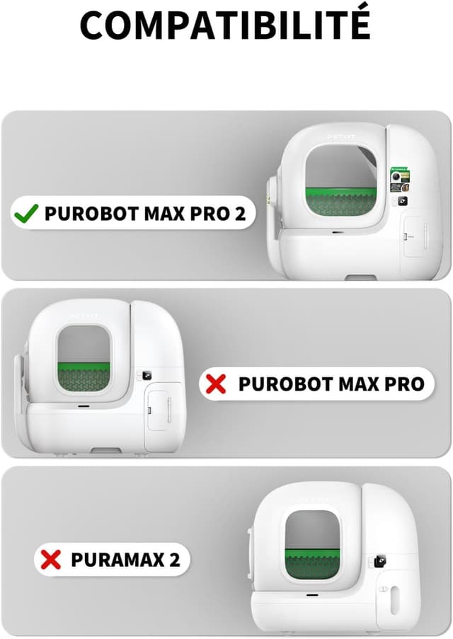 Thumbnail 1 de PETKIT Rideau Magnétique 3.0 pour PUROBOT Max Pro