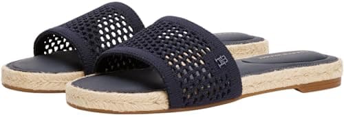 Detalle de Tommy Hilfiger Sandalias Knit Mesh 40 Azul