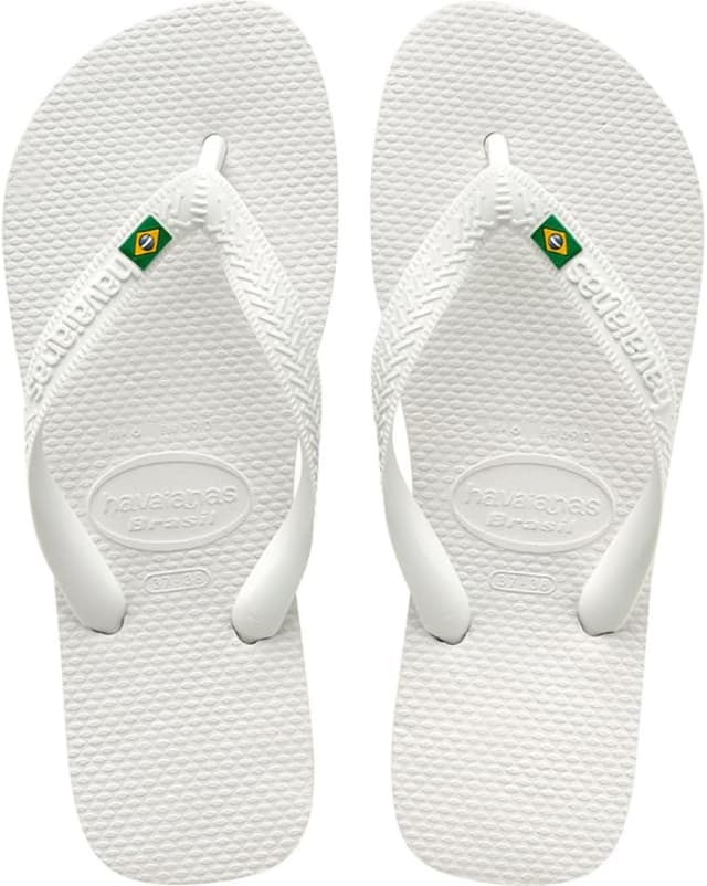 Detalle de Havaianas Brasil – Tongs classiques unisex confortables et durables, semelle antidérapante