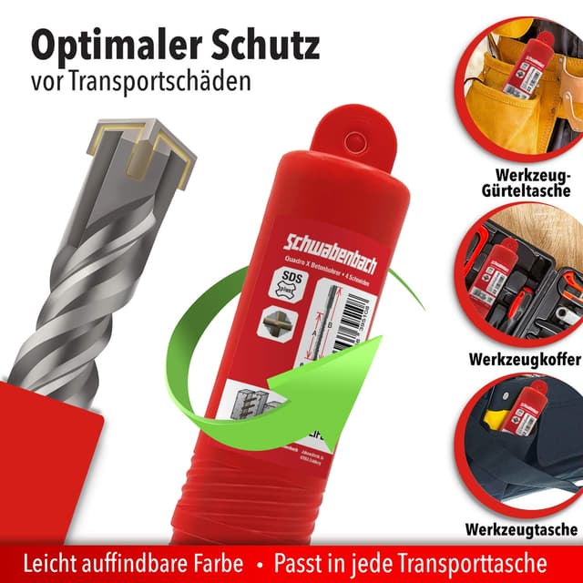 Thumbnail 6 de SCHWABENBACH Punta Trapano SDS Plus 25 mm x 600 mm