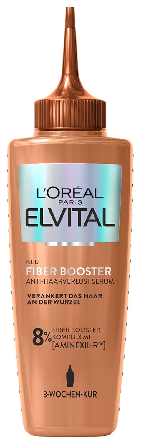 Detalle de L’Oréal Paris Elvital Fiber Booster Anti-Haarverlust-Conditioner (Spülung gegen Haarausfall) – 150 ml