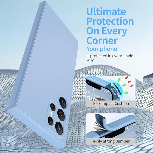 Detalle de Galaxy S22 Ultra case, soft silicone