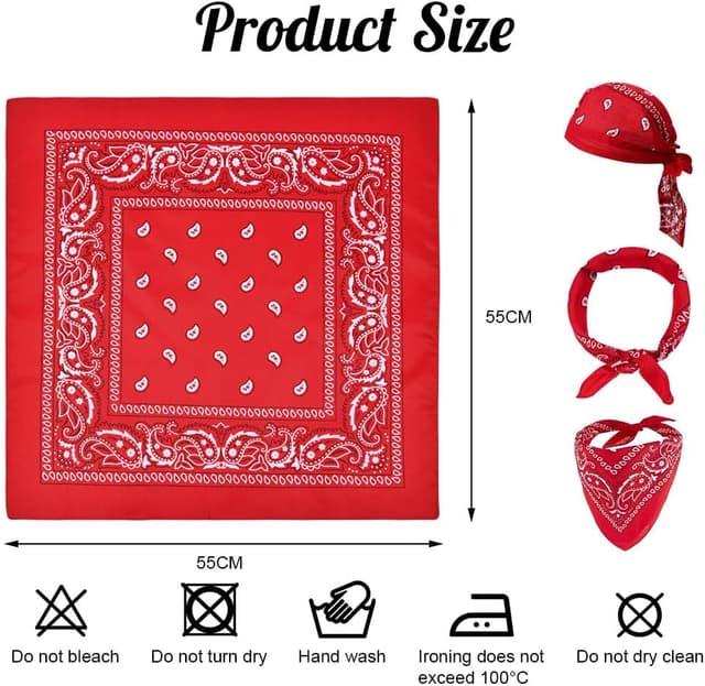 Thumbnail 1 de Aomig Pañuelos Cabeza Mujer 54x54 Unisex