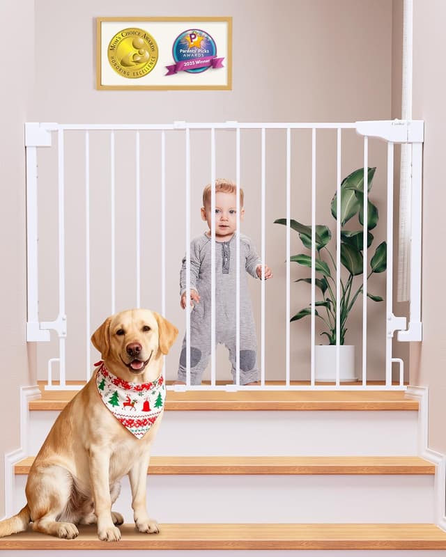 Imagen de Cumbor 29.2–43" Baby Gate for Stairs en OfertitasTOP
