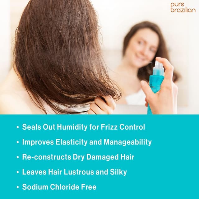 Detalle 2 de Pure Brazilian Leave-In Conditioner (Keratin Nourishing Treatment), 6.78 oz (200 mL)