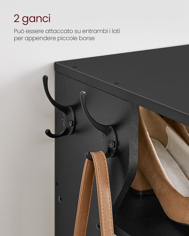 Detalle de VASAGLE LBS200T16 scarpiera a 7 livelli