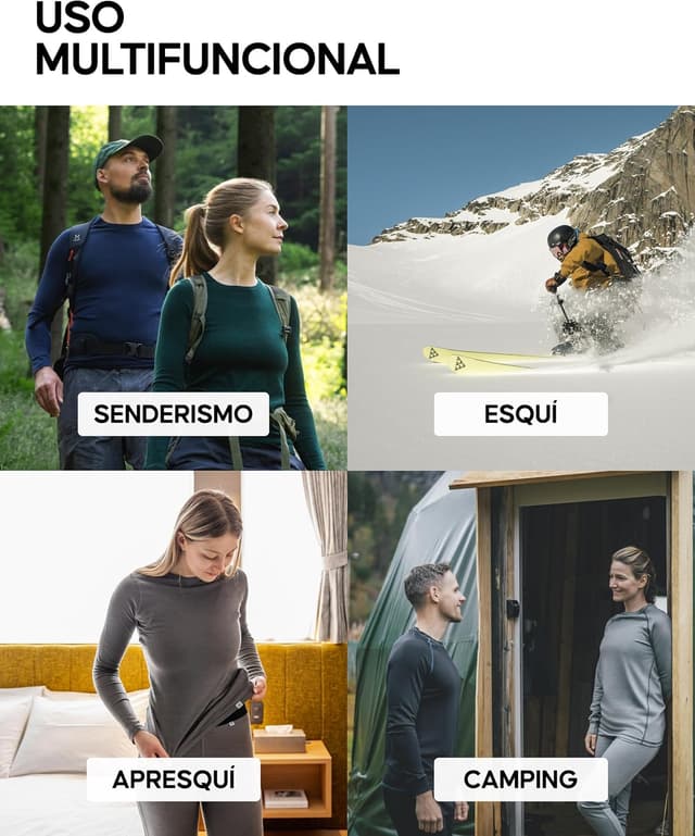 Thumbnail 3 de DANISH ENDURANCE Conjunto térmico lana merino 180 g/m²