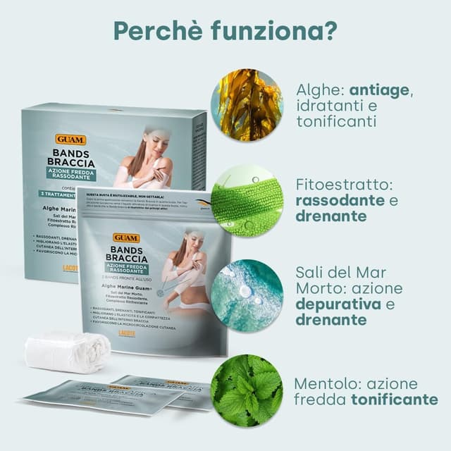 Detalle 2 de Guam Bands Braccia 3 trattamenti