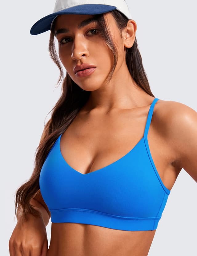 Detalle de CRZ YOGA Butterluxe V collo reggiseno sport con imbottiture rimovibili