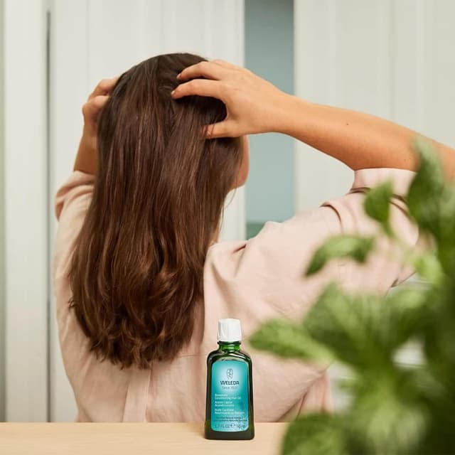 Detalle 2 de Weleda Aceite Capilar Nutritivo 💧 Para Cabello Seco y Brillante