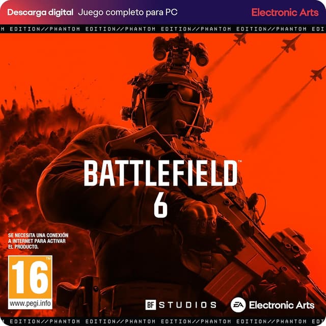 Imagen de Battlefield 6 Phantom Edition PCWin Código EA App en OfertitasTOP