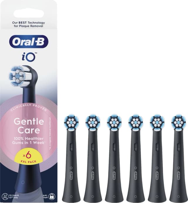 Thumbnail 4 de Oral-B iO Gentle Care Schwarz (6 Stück)