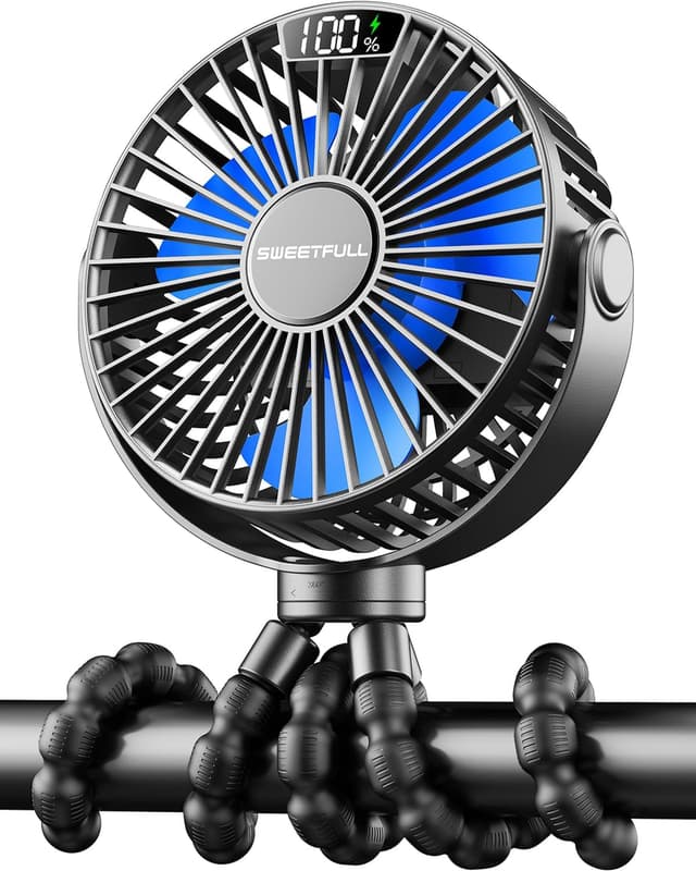 Imagen de SWEETFULL Portable pram fan 4000mAh en OfertitasTOP
