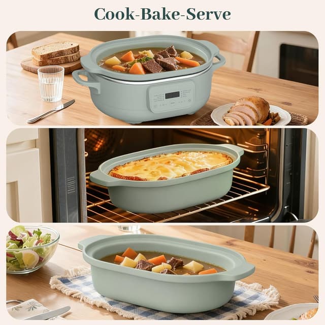 Thumbnail 4 de Magnifique 4 Quart Programmable Slow Cooker