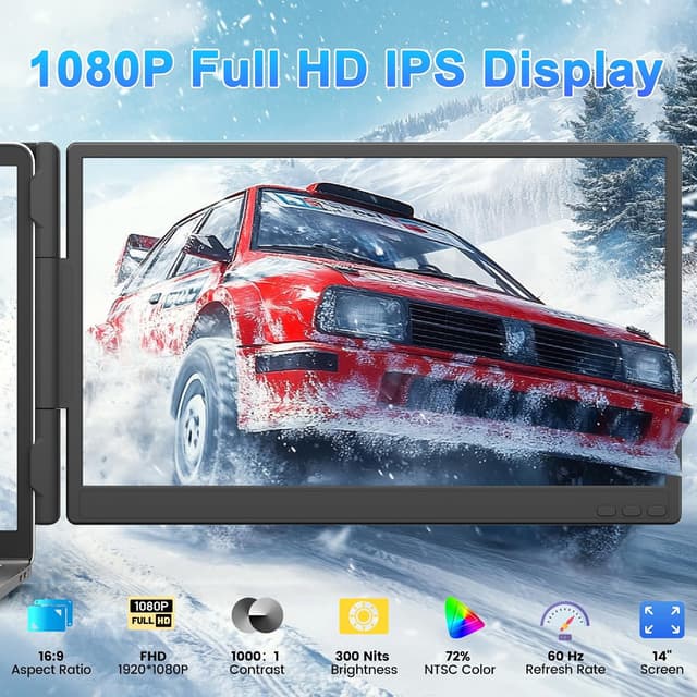 Detalle 2 de KEFEYA Laptop Screen Extender 14