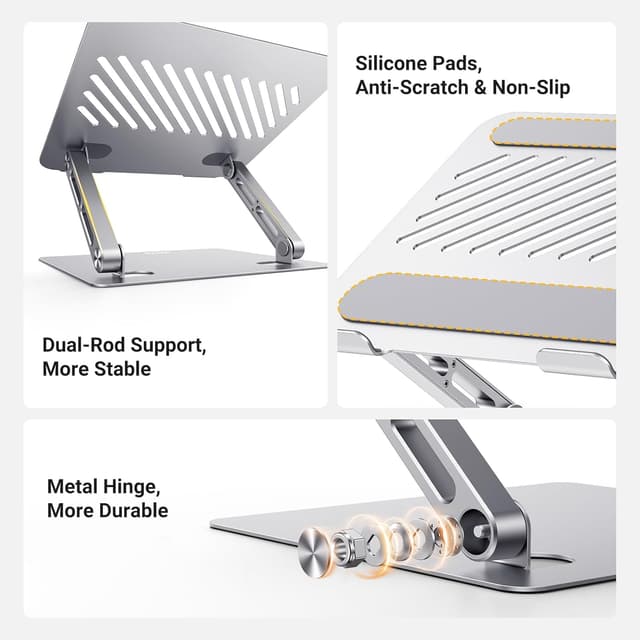 Detalle 2 de UGREEN Laptop Stand for 10-17 inches