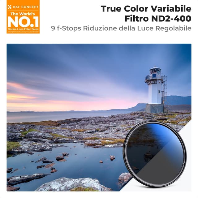 Thumbnail 1 de K&F CONCEPT Nano-Klear 67MM ND variabile