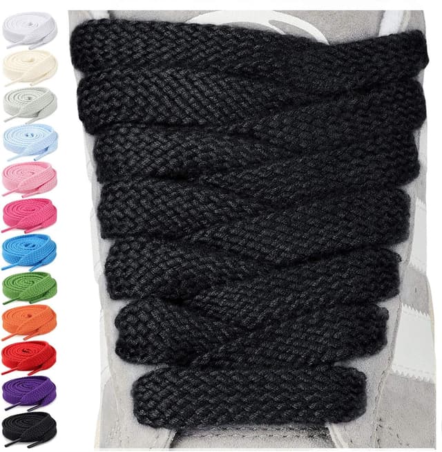 Thumbnail 4 de Stepace Lacets larges 15 mm pour sneakers 2 paires