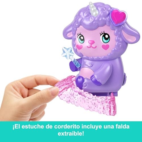 Detalle de Polly Pocket JCB15 Corderito de ensueño 🎲