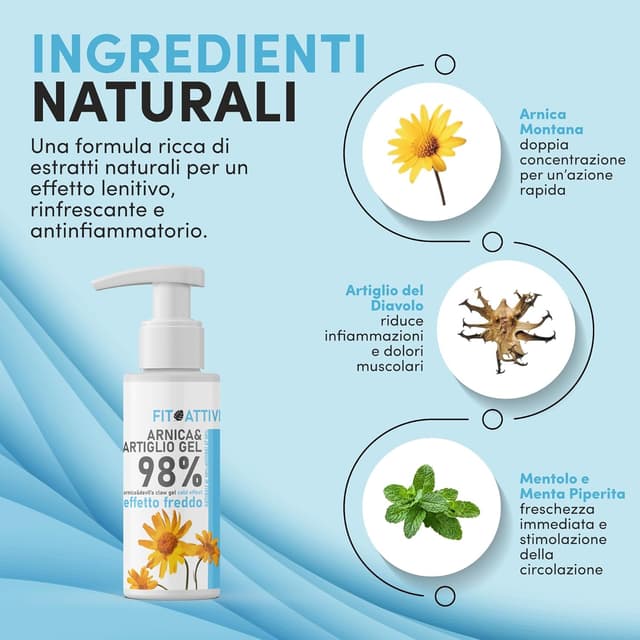 Detalle 1 de FITOATTIVI Arnica e Artiglio 100 ml