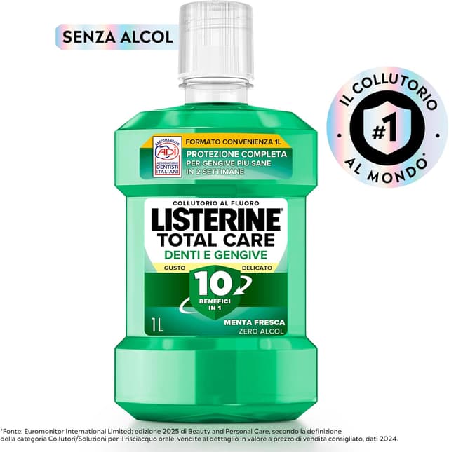 Thumbnail 1 de LISTERINE Denti e Gengive collutorio 2 x 1L 🦷