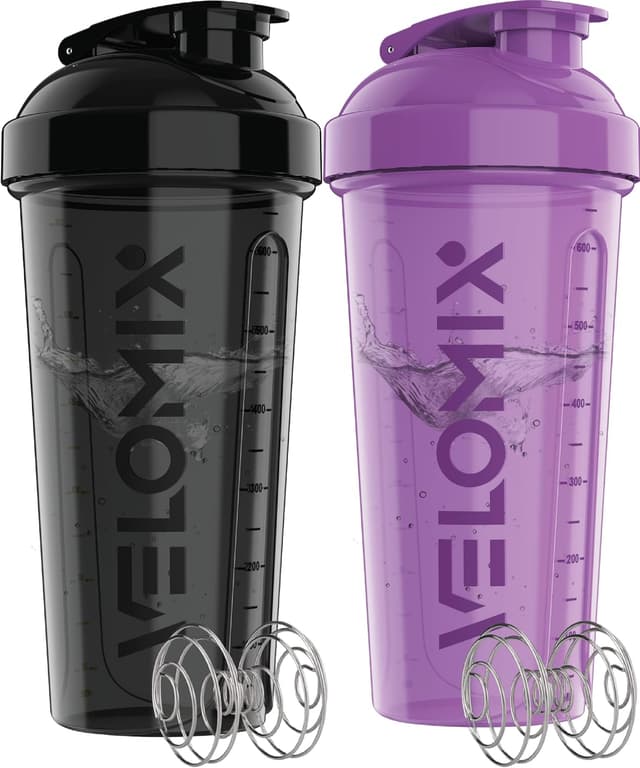 Detalle de Protein shaker 2 pack 828ml VELOMIX