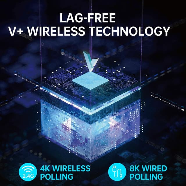 Detalle 2 de RAPOO VT9Pro 4K Wireless Gaming Mouse 26K DPI 🖱