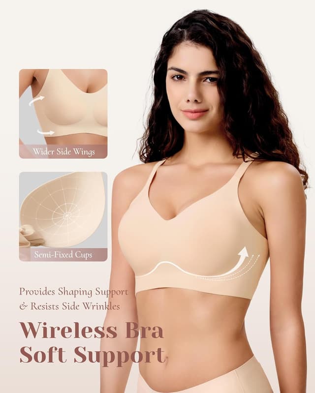 Thumbnail 6 de Quttlzze Wireless Seamless Bralette 3-pack