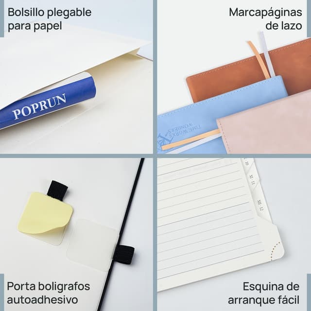 Thumbnail 5 de POPRUN Agenda 2026 Semana Vista 16 x 10,5 cm