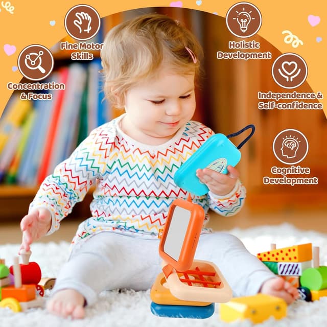 Detalle 2 de ZCOINS Busy Cube 18M+ Sensory