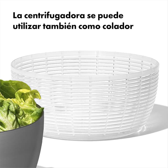 Thumbnail 5 de OXO Good Grips, Escurridor y Centrifugadora de Acero Inoxidable🍃