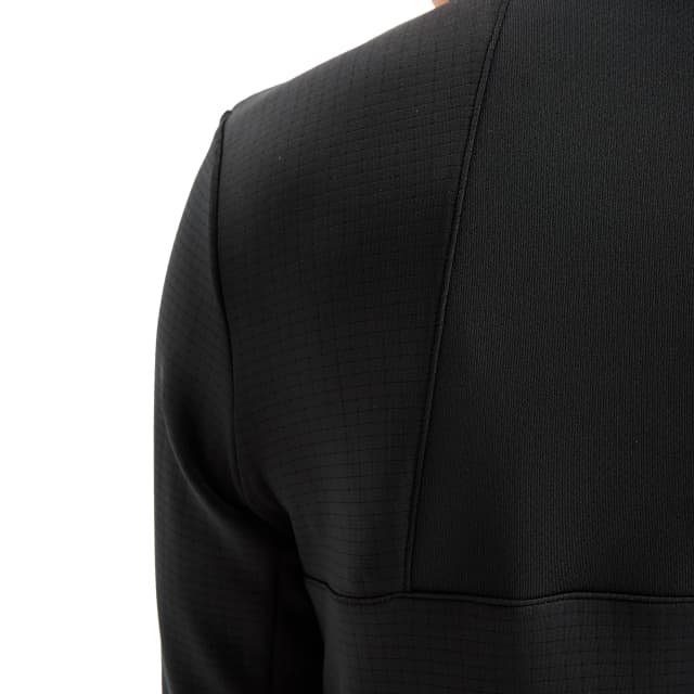 Detalle 2 de Roxy Waves Of Warmth Tech Top: sudadera técnica de mujer con cuello alto y malla transpirable