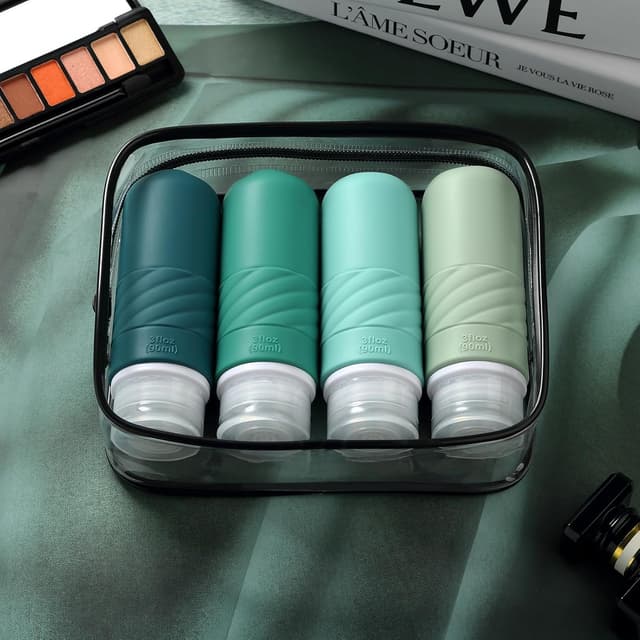 Detalle de Gemice travel bottles 90ml leak proof