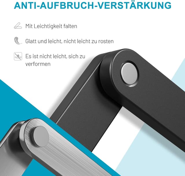 Detalle de TECHCYC Faltschloss 86 cm Fahrradschloss mit 3 Schlüsseln