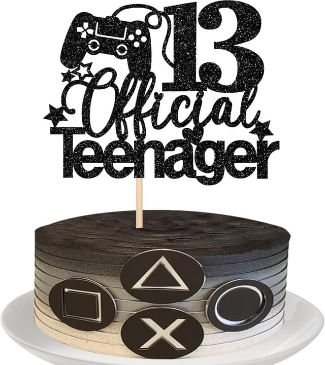Imagen de Xsstarmi 1 Pack 13 Official Teenager Cake Topper en OfertitasTOP