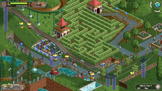 Thumbnail 6 de Atari RollerCoaster Tycoon Classic for Nintendo Switch