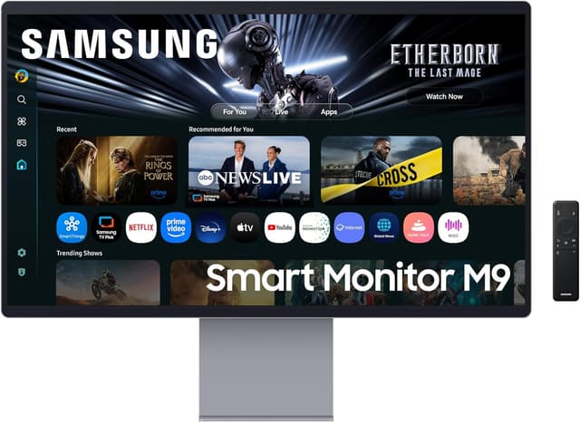 Detalle de Samsung LS32FM902SUXXU 32" OLED Gaming 4K Smart Monitor with Speakers (165Hz, 0.03ms)