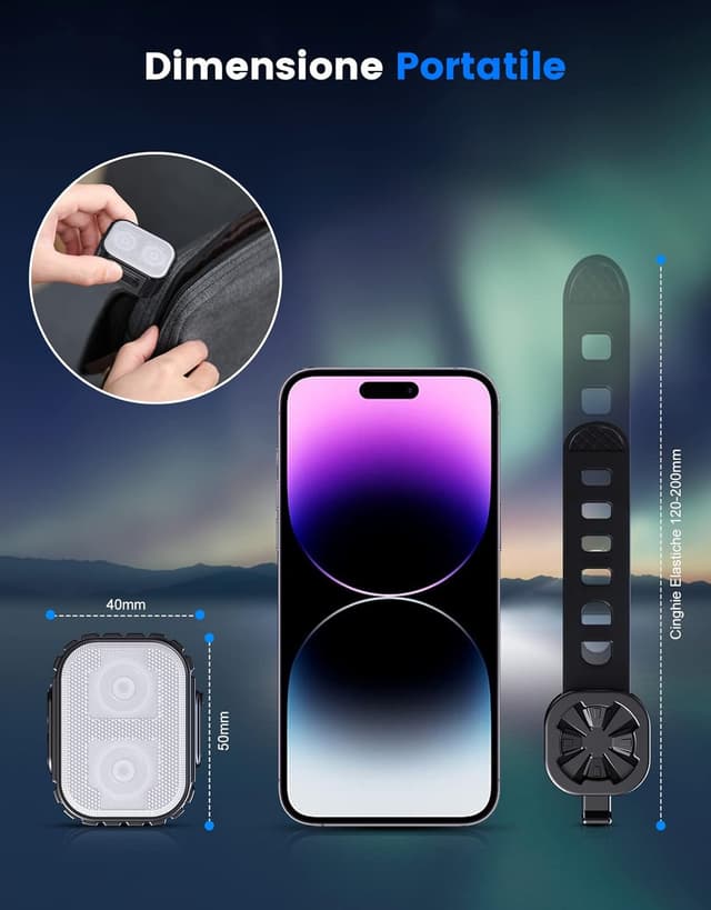 Thumbnail 5 de Mohard 2026 Luci Bici LED 58h